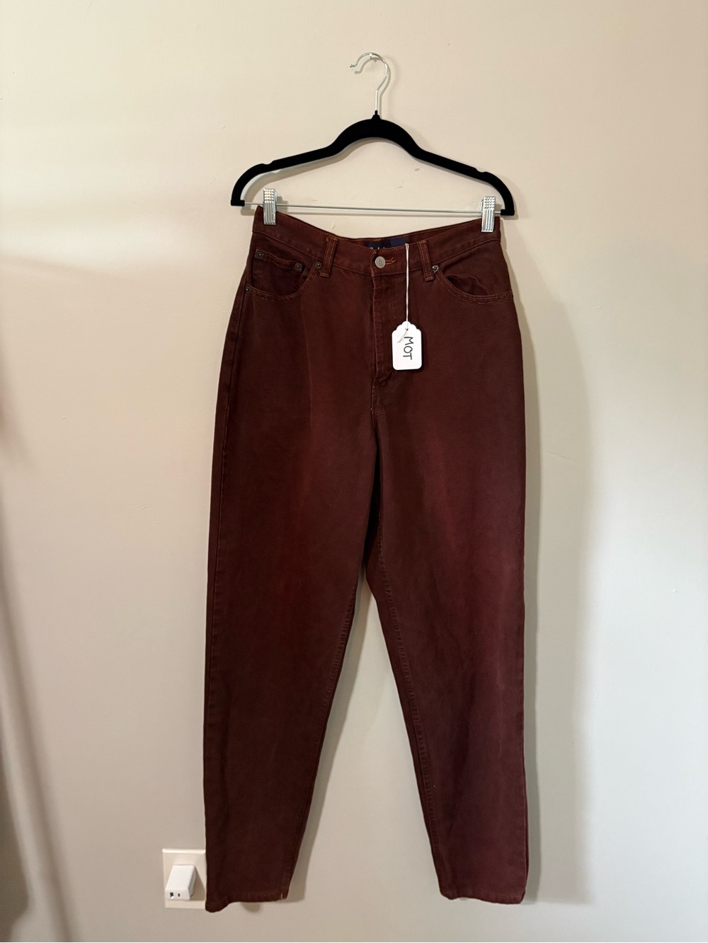 GAP High-Rise Women’s Jeans in Chestnut Brown